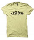 T-shirt Evolution de l'homme en GeeK