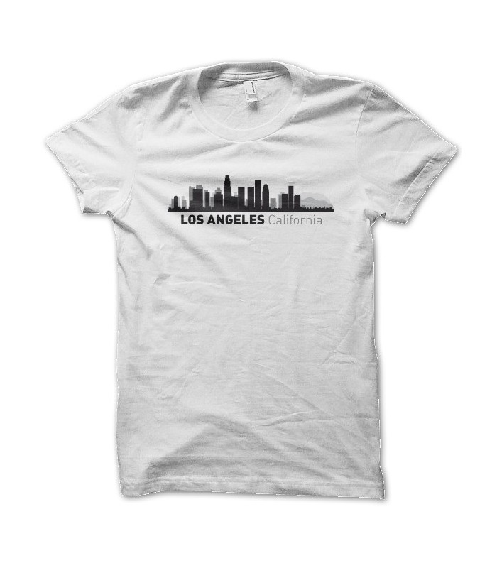 Angeles Originaux Los Humour CityTeezTee Et Skyline Shirt T UjVLSMGzqp