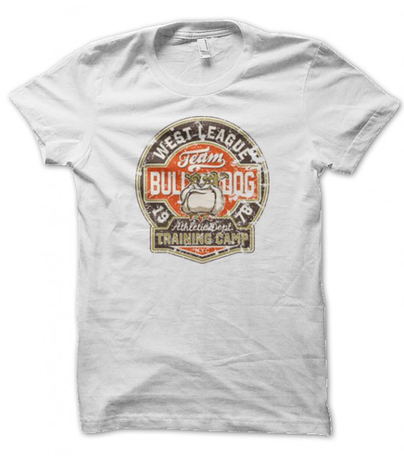 T-shirt Bull Dog Team, West League USA