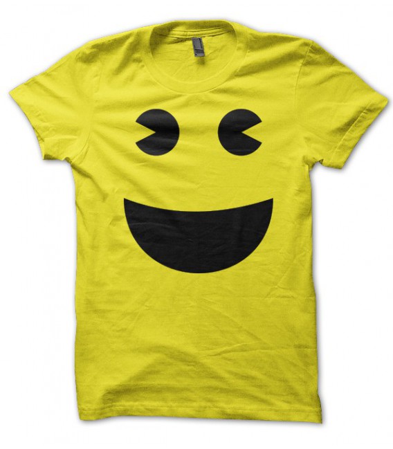 T-shirt Pac Man Jaune by T-GeeK