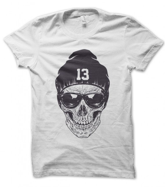 T-Shirt Skull 13, Téte de mort