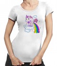 Tee-Shirt Femme Licorne Prout