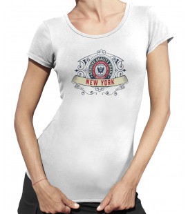 Tee-Shirt Femme, New York Genuine Quality Brand