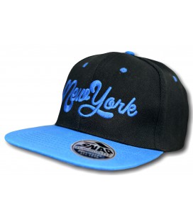 Casquette Snapback New York ( broderie Bleu )