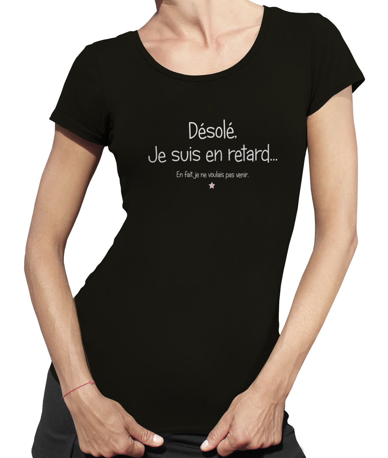 Otshirt T Shirt Homme Je ne suis Pas débile