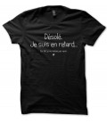 Tee-Shirt Homme, Désolé je suis en retard..