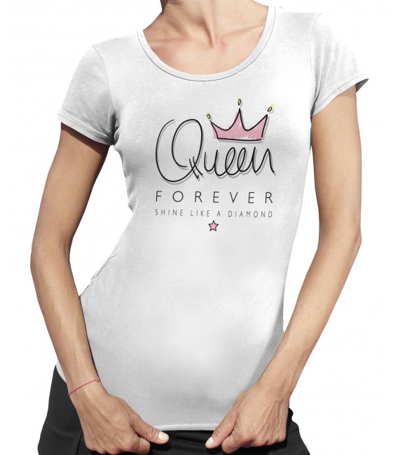 Tee Shirt Femme Queen Forever