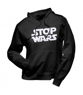 Sweat Shirt Capuche Stop Wars