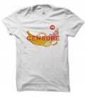 Tee Shirt Censuré ! Strip Tease de Banane -18