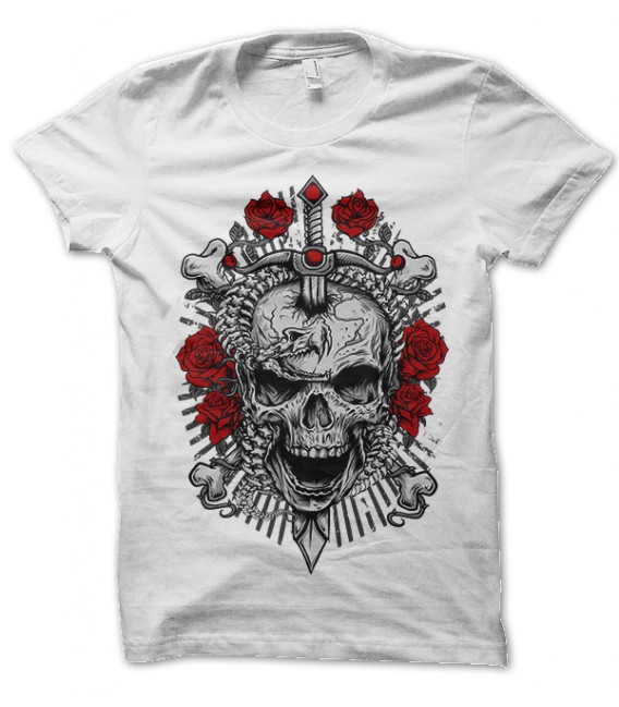 Tee Shirt Rebellion Skull