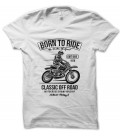 Tee Shirt Born to Ride, Motocross Championship