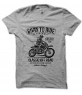 Tee Shirt Born to Ride, Motocross Championship