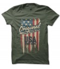 Tee-Shirt Homme, Original Vintage Brand USA Trademark