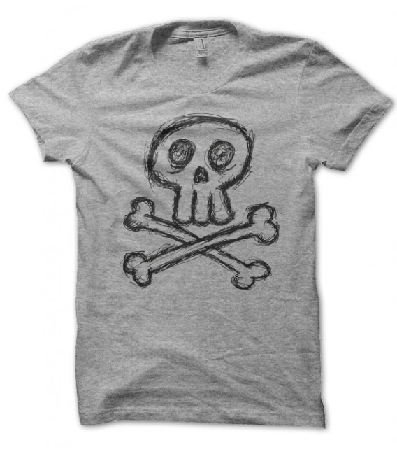 T-shirt Skull Griboulli