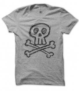 T-shirt Skull Tête de Mort Griboulli