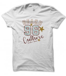 T-shirt Surf Beach Culture 96