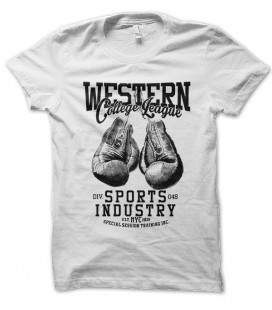 T-shirt Boxe Western League