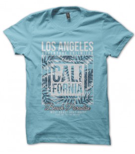 Tee Shirt Vintage Los Angeles, Beach Paradise