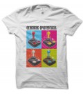 Tee Shirt GeeK Power, Joystick Warhol Style Pop Art