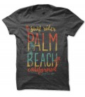 Tee Shirt vintage Palm Beach California Surf Up Rider