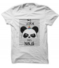 Tee Shirt Panda, 5% Licorne 95% Ninja