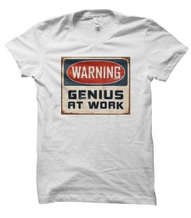 T-shirt Genius at Work