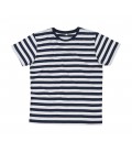 Tee Shirt Rayé, style marinière Stripy