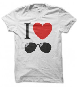 T-shirt I Love Sunglasses