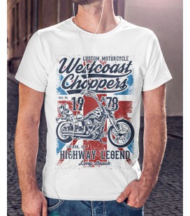 Tee Shirt West Coast Choppers - Custom Motorcycles