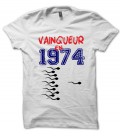 Tee Shirt Anniversaire, vainqueur en .. et choisissez la Date