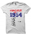 Tee Shirt Anniversaire, vainqueur en .. et choisissez la Date