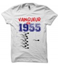 Tee Shirt Anniversaire, vainqueur en .. et choisissez la Date