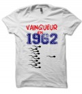 Tee Shirt Anniversaire, vainqueur en .. et choisissez la Date