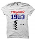 Tee Shirt Anniversaire, vainqueur en .. et choisissez la Date