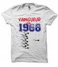 Tee Shirt Anniversaire, vainqueur en .. et choisissez la Date