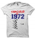 Tee Shirt Anniversaire, vainqueur en .. et choisissez la Date