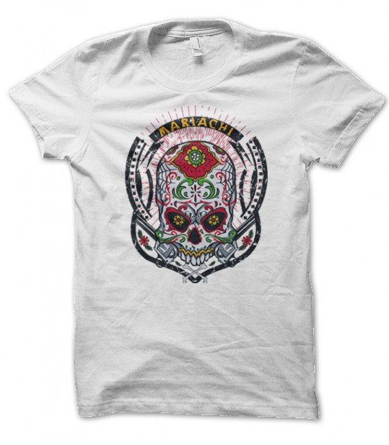 T-shirt Skull Mariachi