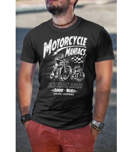 T-shirt Motorcycle Maniacs