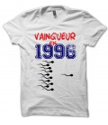 Tee Shirt Anniversaire, vainqueur en .. et choisissez la Date