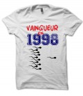 Tee Shirt Anniversaire, vainqueur en .. et choisissez la Date