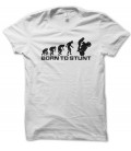 Tee Shirt Evolution Born to Stunt Moto