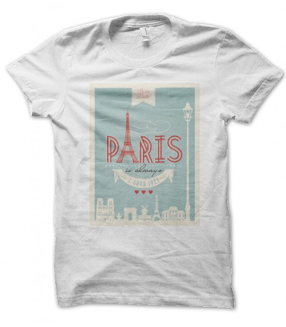 T-shirt Paris is always a good idea