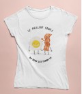 Tee Shirt Homme ou Femme Le couple meilleur couple ! Oeuf et Bacon