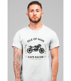 Tee Shirt Café Racer Isle of Man TT Race