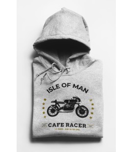 Sweat Shirt Capuche Cafe Racer, Isle of Man TT Races