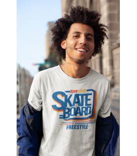 Tee Shirt Skate Board, Free Style, Nose Slide Los Angeles