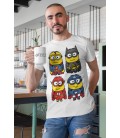 Tee Shirt Original 4 Minions Heros de T-GeeK !