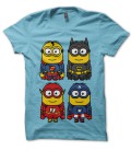 Tee Shirt Original 4 Minions Heros de T-GeeK !