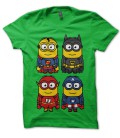 Tee Shirt Original 4 Minions Heros de T-GeeK !