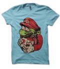  T-shirt original GeeK Mario Zombie